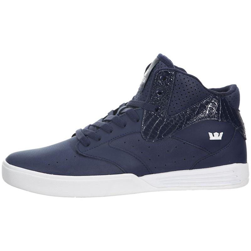 Zapatillas De Skate Supra Argentina Hombre - KHAN Azul Marino (KFVLQ-7839)